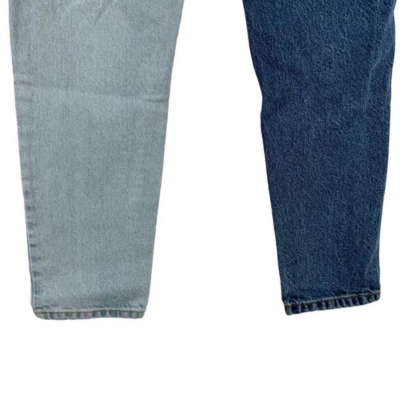 Revice Yin Yang High Waisted Two-Tone Crop Jeans Tokyo Wash Size 27 - Picture 12 of 16
